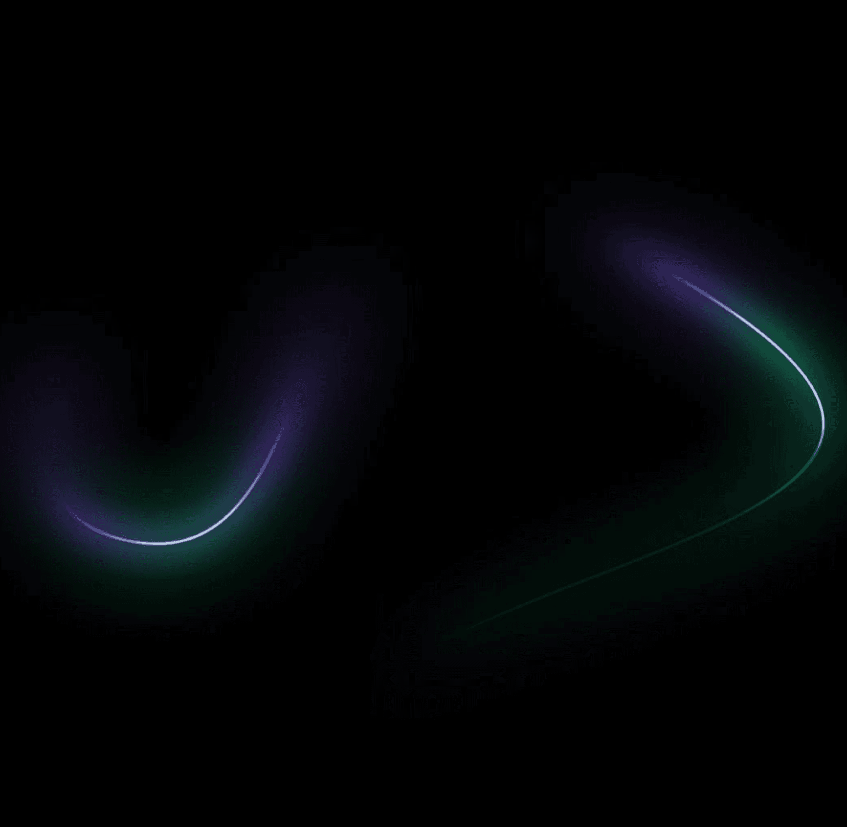 neon ribbons